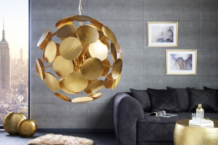 Moderne design hanglamp INFINITY HOME 65cm gouden hanglamp - Img 4