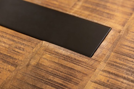 Salontafel Iron Craft 120cm Massief Mango Hout - Img 4