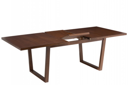 Uitschuifbare Eettafel Rubberhout Bruin 180cm uitschuifbaar 225 cm - Img 4