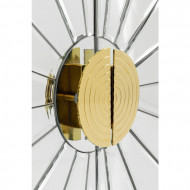 Barkast Queen met spiegelend glas, 147cm