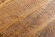 Elegante salontafel LONG ISLAND 110cm mangohout X-frame landelijke stijl