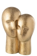 Hoofd Koppel Resine Goud