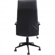 Kare design Bureaustoel Labora Hoog Zwart