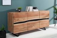 Massief dressoir 150cm zijde acacia met boomrand