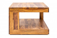 Massief edele houten salontafel 60cm Sheesham Stone Finish
