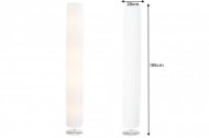 Moderne Wit Vloerlamp hoogte 195 cm witte moderne design vloerlamp