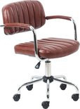 Retro Bureaustoel Vintage Bruin