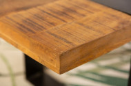 Salontafel Iron Craft 120cm Massief Mango Hout