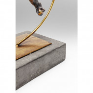 Sculptuur Twee klimmende apen