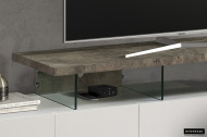 TV-MEUBEL Spring WIT MAT/BETON look 180cm
