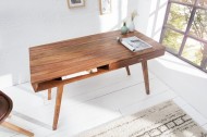 Design Bureau met Lade Massief Sheesham Hout 117 cm