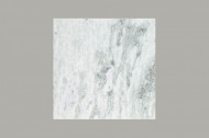 Elegante salontafel ELEMENTS 50cm wit met een gepolijst marmeren blad