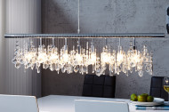 Extravagante hanglamp DIAMONDS XL 120cm kristallen lamp met 9 lampjes