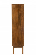 Kabinet Carter 4deuren Mango Hout Bruin H158cm