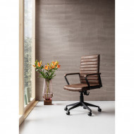 Kare design Bureaustoel Vintage Bruin model Labora