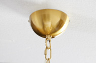 Moderne design hanglamp INFINITY HOME 65cm gouden hanglamp