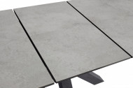 Moderne uitschuifbare eettafel 160-210 cm in keramische look