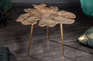 Salontafel Goud in een filigraan Bladmotief Leaf 57 cm