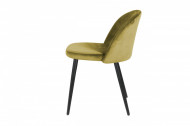 stoelen Oker Fluweel stof set van per 4 prijs