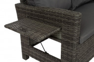 Tuin lounge hoekbank set inclusief zitkussens