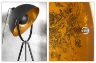 Vloerlamp Model: Studio - Zwart / Goud