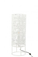 Vloerlamp Rond Metaal Wit 70cm
