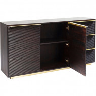 Dressoir massiefhout 3 Laden 2 deuren 150cm