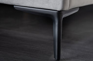Elegant bed 180x200 cm zilvergrijs fluweel incl Lattebodem