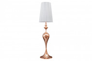 Elegante design vloerlamp Beauty rose goud 160cm