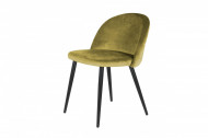 stoelen Oker Fluweel stof set van per 4 prijs