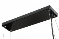 Design hanglamp LEVELS III 100cm zwart grijs met 8 lampenkappen