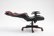 Gamingstoel Rood/zwart met LED