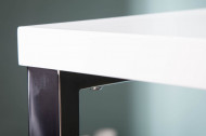 Modern hoogglans wit bureau140 cm witte hoogglans studietafel