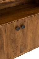 Kabinet Carter 4deuren Mango Hout Bruin H158cm