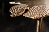 Salontafel Goud in een filigraan Bladmotief Leaf 57 cm