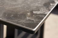 Design salontafel ATLANTIS 100cm taupe keramiek in marmer look