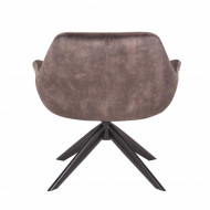 Draaistoel Velours Taupe
