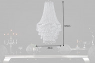 Extravagante kroonluchter Baroque XL 105 cm hanglamp Baroque