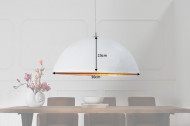 Hanglamp met elegant design GLOW 50cm witgouden hanglamp