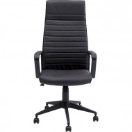 Kare design Bureaustoel Labora Hoog Zwart