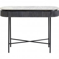 Kare design Console Glenn Sidetable 100cm met Marmer tafelblad