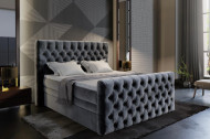 Luxe Box-spring met opbergruimte compleet met matras en topdek in maat 160cm