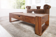 Salontafel met Lade Sheeshamhout MARKANT 100cm