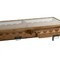 Salontafel Voor Wijnflessen Hout Naturel 120cm