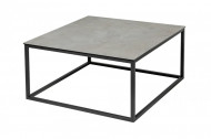 Design salontafel SYMBIOSE 75cm grijs keramiek in betonlook