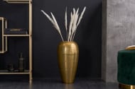 Elegante vaas ORIENTAL 50cm goud in wild gehamerd design