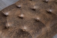 Hocker Model: Chesterfield - Antiek Bruin