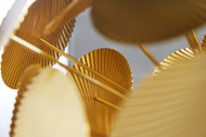Moderne design hanglamp INFINITY HOME 65cm gouden hanglamp