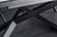 Uitschuifbare eettafel Rome 180-220-260 cm keramiek in marmerlook Wit