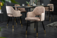 Comfortabele design stoel in een elegant Retro stijl